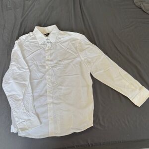 Express Crisp White Dress Shirt